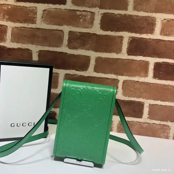 First bag ru bag mini GG embossed GUCCI 0611